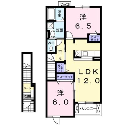 サンパティーク 202【管理NO：1-015269801-02020】 ★家具家電は申し込み後に搬入します★ ★2026年09月上旬入居可能★の物件画像