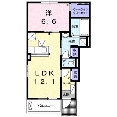 エクセラン一宮Ｃ 101【管理NO：1-022923303-01010】 ★家具家電は申し込み後に搬入します 2026年09月上旬入居可能の物件画像