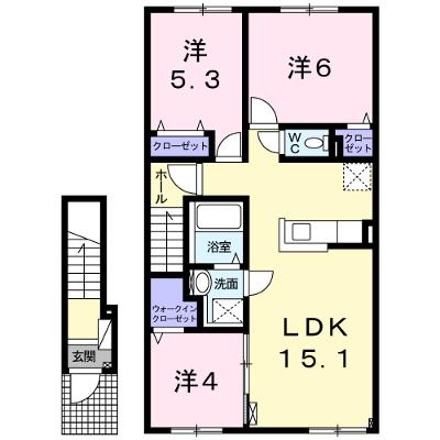 クレイトンヒルズ興津 204【管理NO：1-025394601-02040】 ★家具家電は申し込み後に搬入します 2026年09月上旬入居可能の物件画像