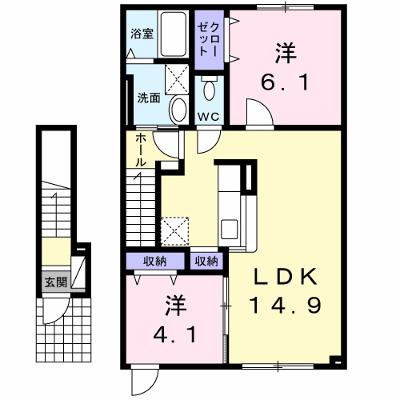 プリュスレテメゾン 202【管理NO：1-019511901-02020】 ★家具家電は申し込み後に搬入します 2026年09月上旬入居可能の物件画像