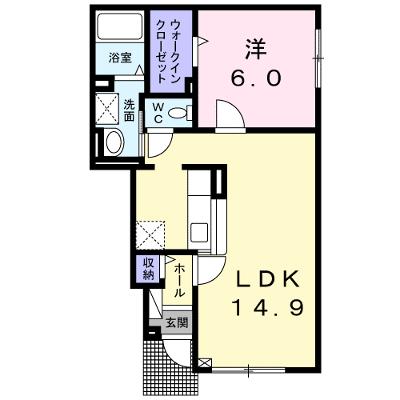 ベル・プロムナードⅣ 102【管理NO：1-019494904-01020】 ★家具家電は申し込み後に搬入します★ ★2026年09月上旬入居可能★の物件画像