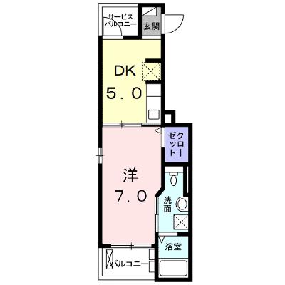 ボヌール・シュン 204【管理NO：1-021454501-02040】 ★家具家電は申し込み後に搬入します★ ★2026年10月中旬入居可能★の物件画像