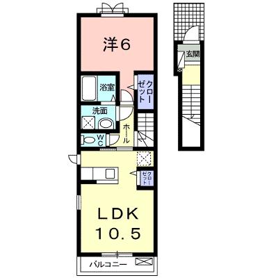 アビタシオン 204【管理NO：1-023660101-02040】 ★家具家電は申し込み後に搬入します★ ★2026年09月上旬入居可能★の物件画像