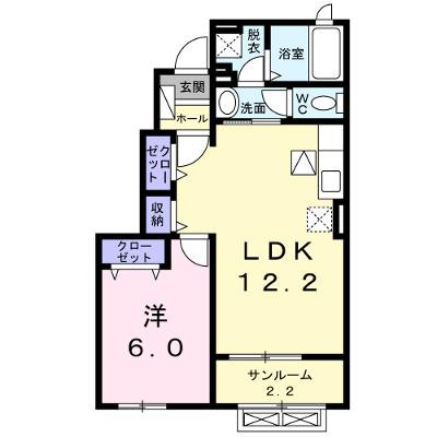 クレール　Ⅱ 103【管理NO：1-024429301-01030】 ★家具家電は申し込み後に搬入します★ ★2026年09月上旬入居可能★の物件画像