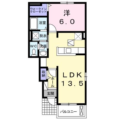 プローテⅢ・Ａ 105【管理NO：1-020902901-01040】 ★家具家電は申し込み後に搬入します★ ★2026年09月上旬入居可能★の物件画像