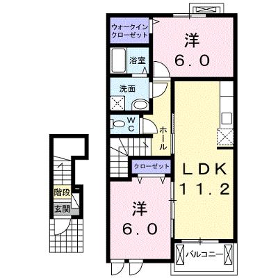 コモタウンＢ 202【管理NO：1-017282002-02020】 ★家具家電は申し込み後に搬入します★ ★2027年09月上旬入居可能★の物件画像