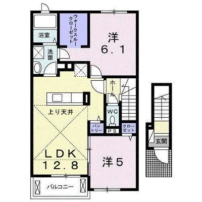 グラース　クローⅤ 202【管理NO：1-021354701-02020】 ★家具家電は申し込み後に搬入します★ ★2026年09月上旬入居可能★の物件画像