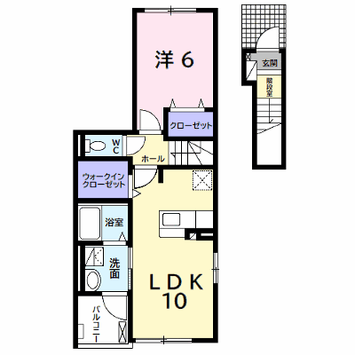 ヴィラヴェント・Ｓ．Ｈ 201【管理NO：1-026382601-02010】 ★家具家電は申し込み後に搬入します★の物件画像