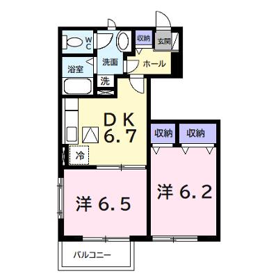 ファミールⅡ 102【管理NO：1-011857902-01020】 ★家具家電は申し込み後に搬入します★の物件画像