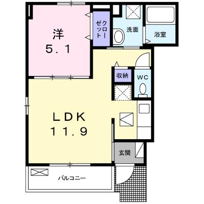シオンジェルメ 101【管理NO：1-025394101-01010】 ★家具家電は申し込み後に搬入します 2026年09月中旬入居可能の物件画像