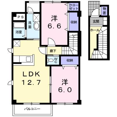 フォーブルＹ－Ⅱ 203【管理NO：1-012077901-02030】 ★家具家電は申し込み後に搬入します★ ★2026年09月上旬入居可能★の物件画像
