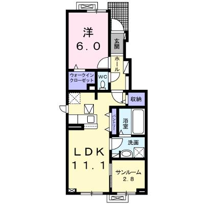 リズム　Ｃ 103【管理NO：1-025327903-01030】 ★家具家電は申し込み後に搬入します 2026年09月中旬入居可能の物件画像