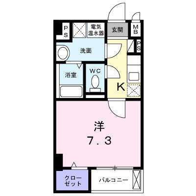 ソフトリーサンリット・ヒロ 204【管理NO：1-018224301-02040】 ★家具家電は申し込み後に搬入しますの物件画像