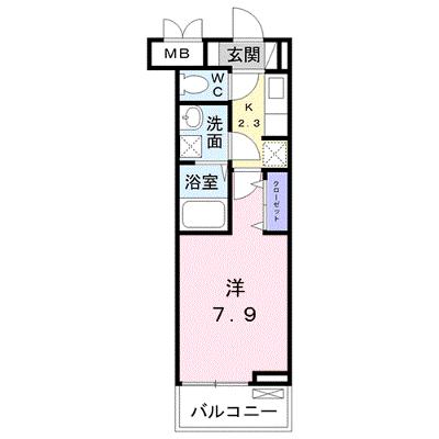 エスポアメゾン 204【管理NO：1-023595101-02040】 ★家具家電は申し込み後に搬入します★ ★2026年09月上旬入居可能★の物件画像