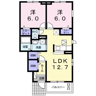 サンビレッジⅢ 102【管理NO：1-019622401-01020】 ★家具家電は申し込み後に搬入します★ ★2026年09月上旬入居可能★の物件画像