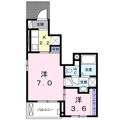 グラン　モンターニュ 102【管理NO：1-020173901-01020】 ★家具家電は申し込み後に搬入します★ ★2026年09月上旬入居可能★の物件画像