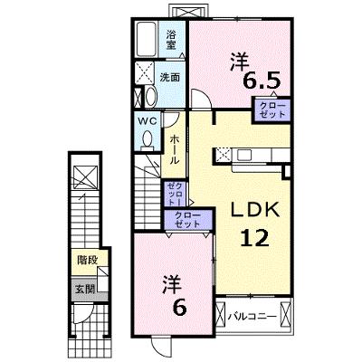 フィオーレＷＡＫＯ　Ｈ．Ｓ 202【管理NO：1-015359501-02020】 ★家具家電は申し込み後に搬入します★ ★2026年09月上旬入居可能★の物件画像