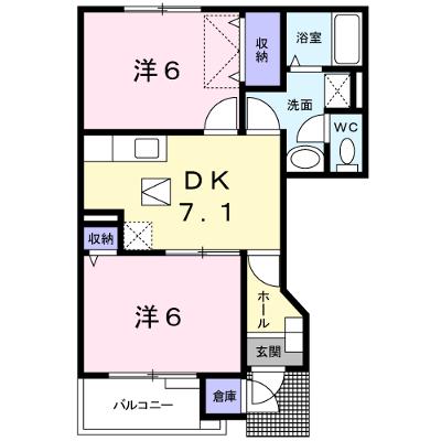 プロスパーⅡ 103【管理NO：1-012611402-01030】 ★家具家電は申し込み後に搬入します★の物件画像
