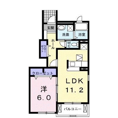 アンジュ 101【管理NO：1-016019201-01010】 ★家具家電は申し込み後に搬入します 2026年09月中旬入居可能の物件画像