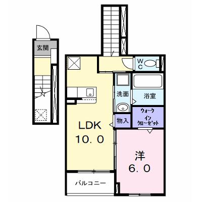 ＰＥＡＮＵＴＳ（ピ－ナッツ） 206【管理NO：1-028375501-02050】 ★家具家電は申し込み後に搬入します★ ★2026年10月上旬入居可能★の物件画像