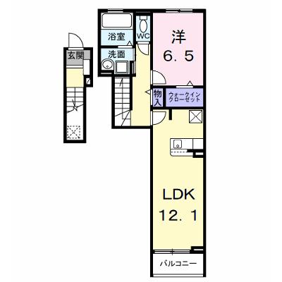 ＰＥＡＮＵＴＳ（ピ－ナッツ） 205【管理NO：1-028375501-02040】 ★家具家電は申し込み後に搬入します★ ★2026年10月上旬入居可能★の物件画像