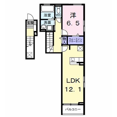 ＰＥＡＮＵＴＳ（ピ－ナッツ） 201【管理NO：1-028375501-02010】 ★家具家電は申し込み後に搬入します★ ★2026年10月上旬入居可能★の物件画像