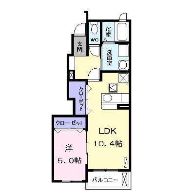 クラスペディア　　Ｋ　Ⅱ 102【管理NO：1-016284702-01020】 ★家具家電は申し込み後に搬入します★ ★2026年09月中旬入居可能★の物件画像