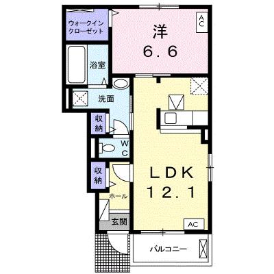 ラ・ヴェール 105【管理NO：1-022671101-01040】 ★家具家電は申し込み後に搬入します★ ★2026年09月中旬入居可能★の物件画像