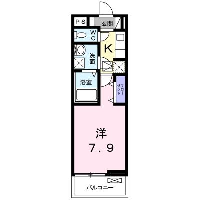 ブルーメ桃山 102【管理NO：1-024508001-01020】 ★家具家電は申し込み後に搬入します 2026年08月下旬入居可能の物件画像