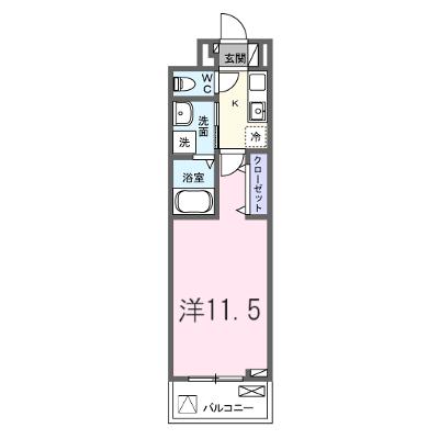 たばさはうすⅡ 303【管理NO：1-028176701-03030】 ★家具家電は申し込み後に搬入しますの物件画像