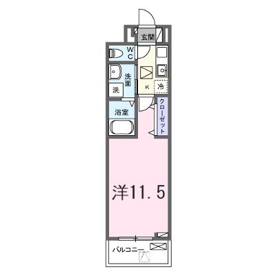 たばさはうすⅡ 103【管理NO：1-028176701-01030】 ★家具家電は申し込み後に搬入しますの物件画像