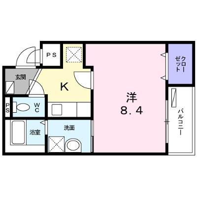 ラフィーネ　葛野 205【管理NO：1-016395701-02040】 ★家具家電は申し込み後に搬入します★の物件画像