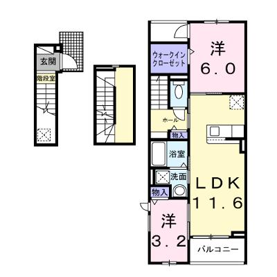 カーサ　デル　ソーレ 303【管理NO：1-028019001-03030】 ★家具家電は申し込み後に搬入します 2026年08月上旬入居可能の物件画像