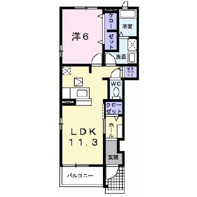 グランディールⅠ－Ｂ 101【管理NO：1-016452002-01010】 ★家具家電は申し込み後に搬入します 2026年08月上旬入居可能の物件画像
