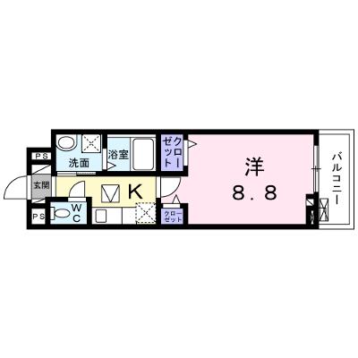 シャトーエレガント 105【管理NO：1-026763801-01040】 ★家具家電は申し込み後に搬入します 2026年09月中旬入居可能の物件画像