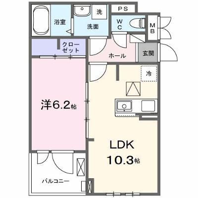 ラフィナート　ナガタ 101【管理NO：1-028201601-01010】 ★家具家電は申し込み後に搬入します★ ★2026年11月下旬入居可能★の物件画像