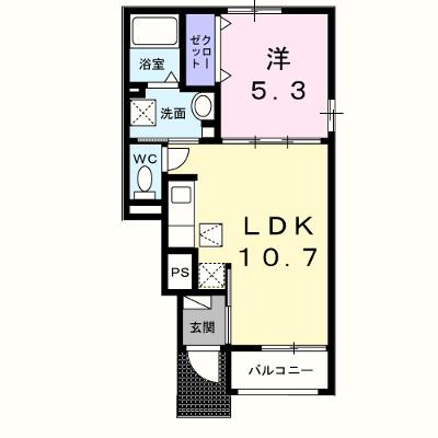 ディアコート　加守 106【管理NO：1-027640301-01050】 ★家具家電は申し込み後に搬入します 2026年10月上旬入居可能の物件画像