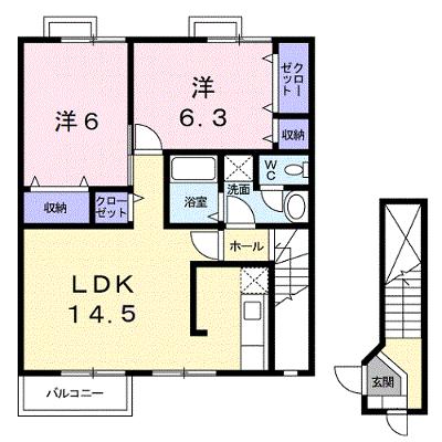 ハイツシマダ 202【管理NO：1-010625001-02020】 ★家具家電は申し込み後に搬入します★ ★2026年09月上旬入居可能★の物件画像