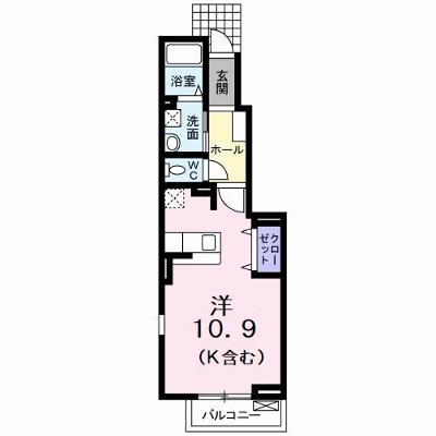 ボンヌ・シャンス 105【管理NO：1-017497401-01040】 ★家具家電は申し込み後に搬入します★の物件画像