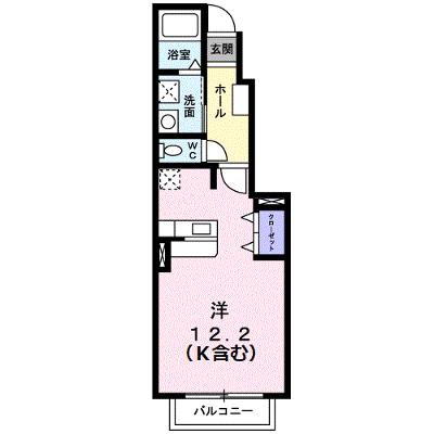 サニー沢津 102【管理NO：1-014943001-01020】 ★家具家電は申し込み後に搬入します★ ★2026年09月中旬入居可能★の物件画像