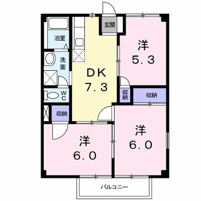 カレントハウスⅡＣ 201【管理NO：1-004565903-02010】 ★家具家電は申し込み後に搬入します★の物件画像