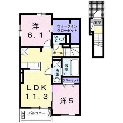 ジェイドＡ 202【管理NO：1-024148301-02020】 ★家具家電は申し込み後に搬入します★ ★2026年10月上旬入居可能★の物件画像