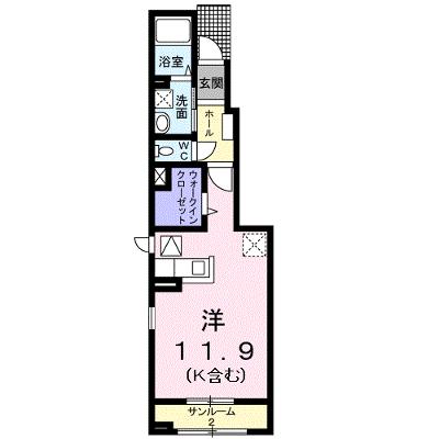 ヴィラ　ソレイユ　中村 103【管理NO：1-023639401-01030】 ★家具家電は申し込み後に搬入します★ ★2026年09月上旬入居可能★の物件画像