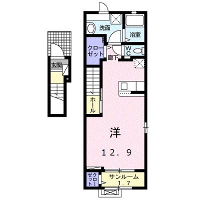 レジデンス　宝町 201【管理NO：1-027001901-02010】 ★家具家電は申し込み後に搬入します 2026年09月中旬入居可能の物件画像