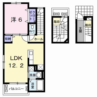Ｔ＆ＡドリームⅡ 307【管理NO：1-021752402-03060】 ★家具家電は申し込み後に搬入します★ ★2026年09月上旬入居可能★の物件画像