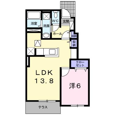 ＴＭ・ビレッジⅣ 103【管理NO：1-021302902-01030】 ★家具家電は申し込み後に搬入します★の物件画像