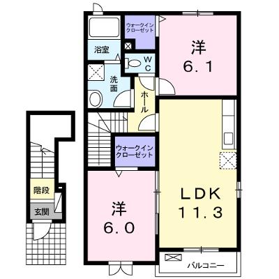 グラース・ベルＡ 203【管理NO：1-015898801-02030】 ★家具家電は申し込み後に搬入します★ ★2026年09月上旬入居可能★の物件画像