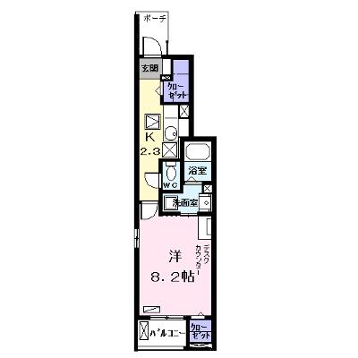 ハイグレイス 106【管理NO：1-025761201-01050】 ★家具家電は申し込み後に搬入します★ ★2026年08月下旬入居可能★の物件画像
