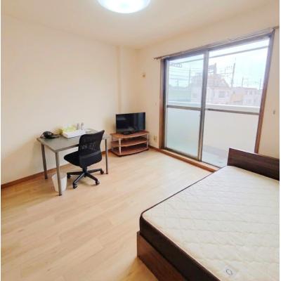 【J’sマンスリー西船橋Ⅱ 303】即入居可🌟厚さ20㎝高密度ポケットコイルマットレス使用！最寄り駅まで徒歩4分！コンビニ、スーパーも近く整った住環境☆【インターネット無料】の物件画像