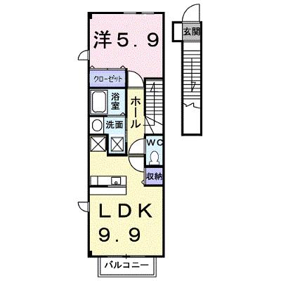 サニーサイド　ハウス　森　Ａ 203【管理NO：1-012562401-02030】 ★家具家電は申し込み後に搬入します 2026年09月上旬入居可能の物件画像